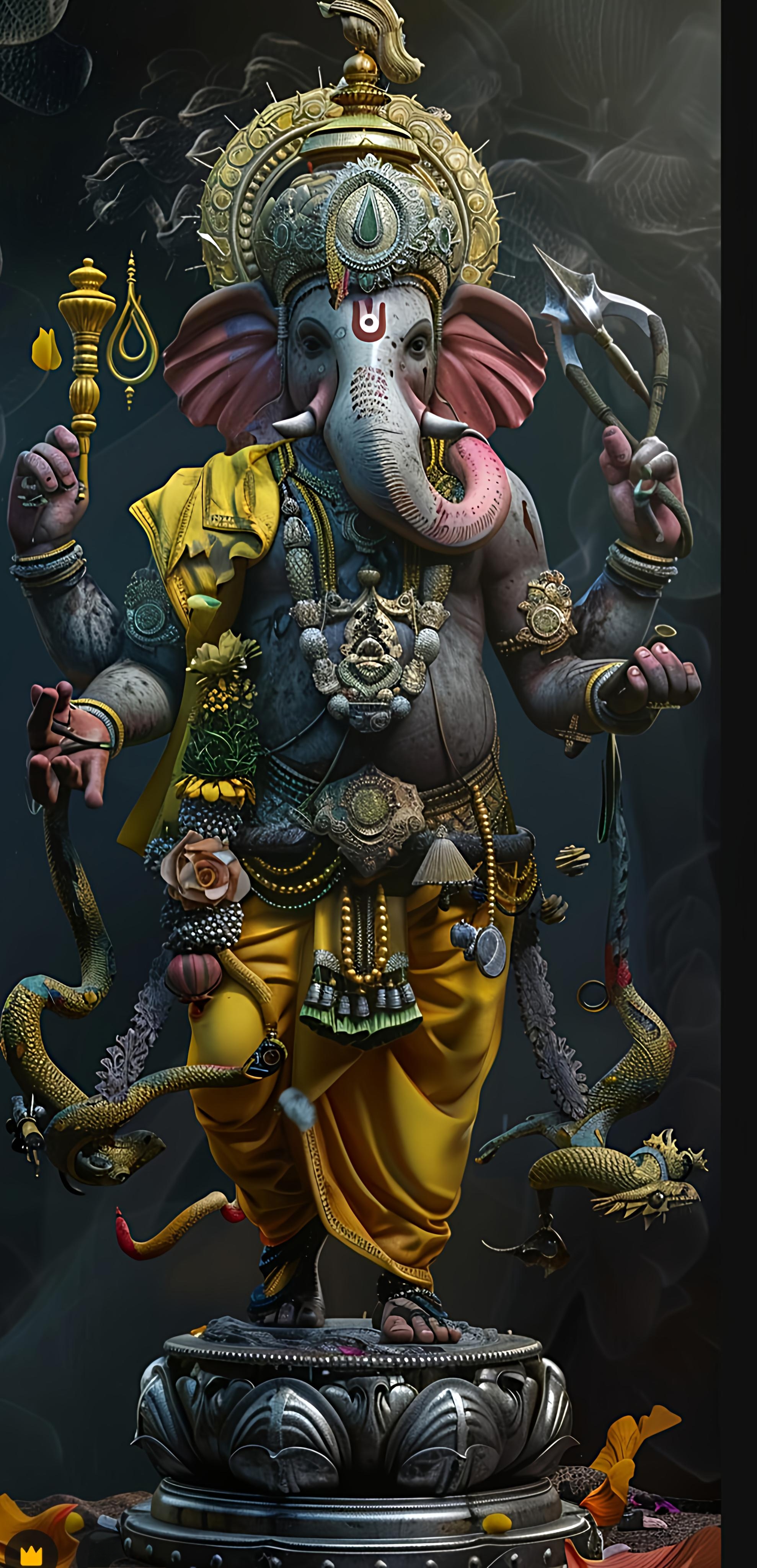 Ganesha 3D Wall Art Bangalore